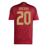 Belgien Lois Openda #20 Fußballbekleidung Heimtrikot EM 2024 Kurzarm